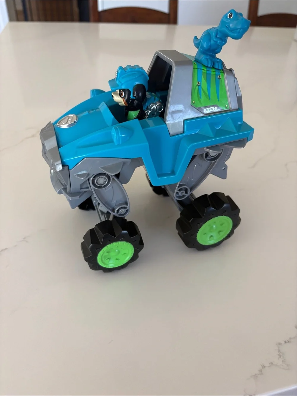 Paw Patrol Dino Rex’s Transforming Vehicle with Dinosaur Figure